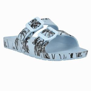 Nine West Splash Flat Slippers Blauw Nederland | ZPY-872091